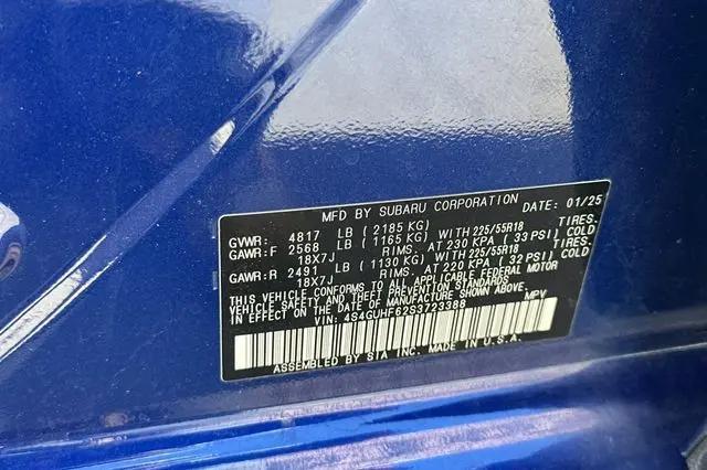 2025 Subaru Crosstrek Sport