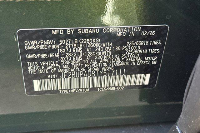 2026 Subaru Outback Premium