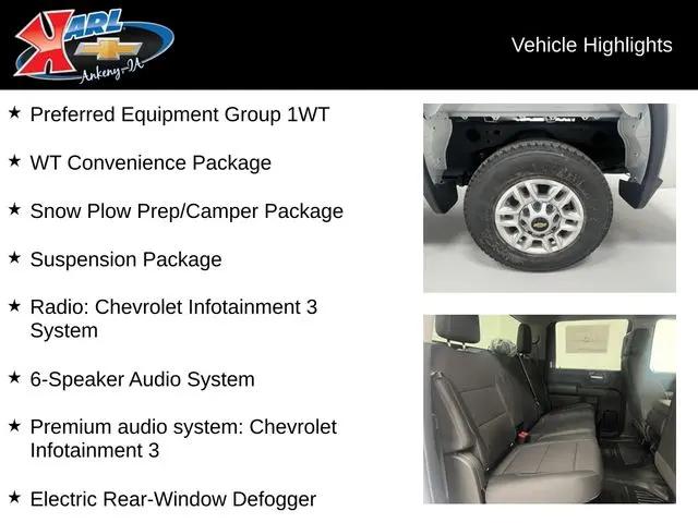 2026 Chevrolet Silverado 2500HD Crew Cab, Long Bed, WT, 4WD