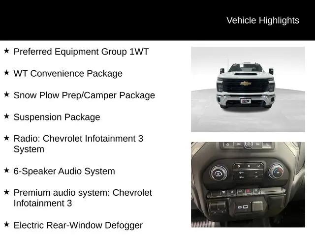 2026 Chevrolet Silverado 2500HD Crew Cab, Long Bed, WT, 4WD