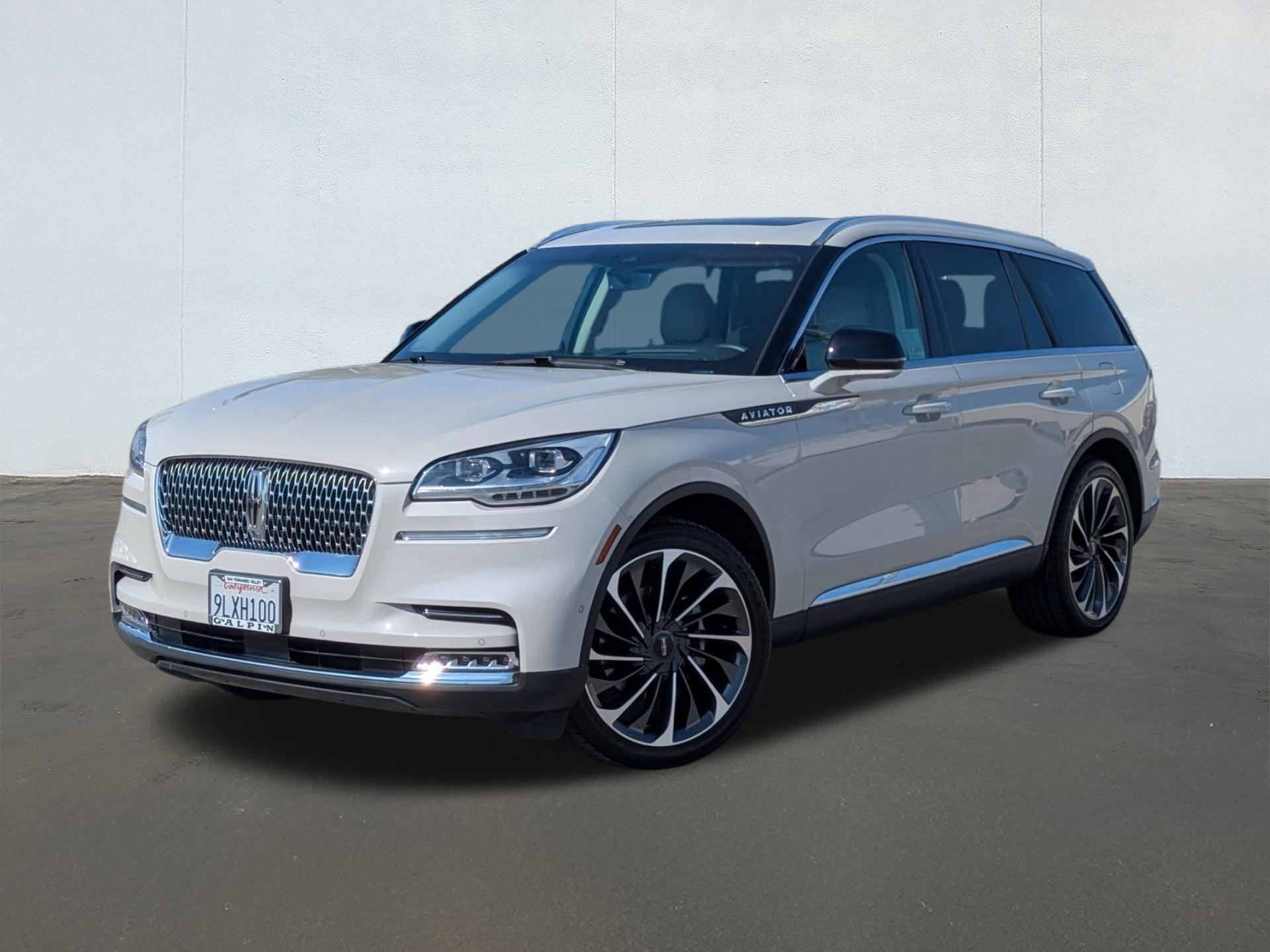 CERAMIC PEARL MET CC 2023 Lincoln Aviator Reserve AWD SUV / Crossover All-Wheel Drive Automatic