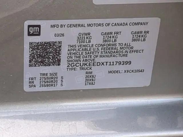 2026 Chevrolet Silverado 1500 4WD Crew Cab Short Bed RST