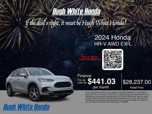 2024 Honda HR-V AWD EX-L