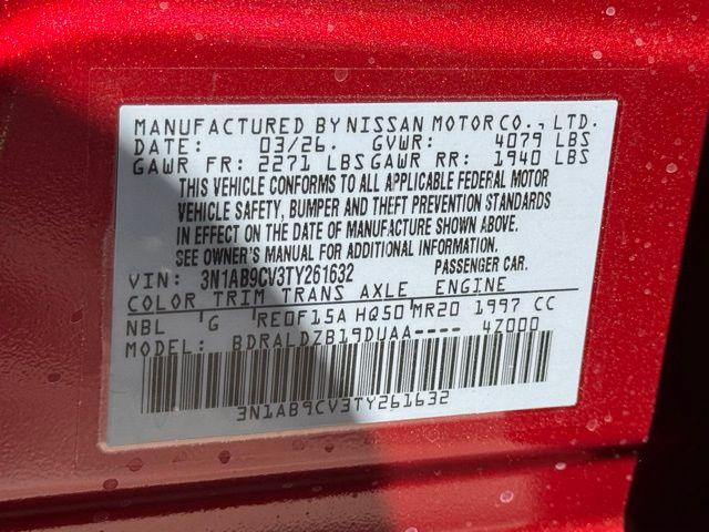 2026 Nissan Sentra SV