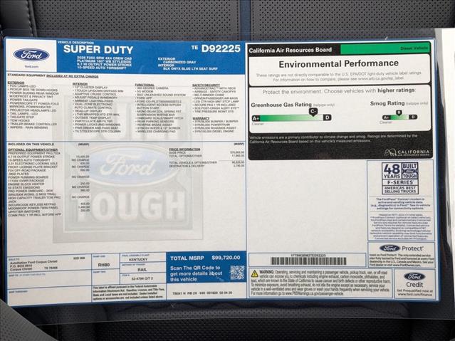 2026 Ford F-250 Platinum