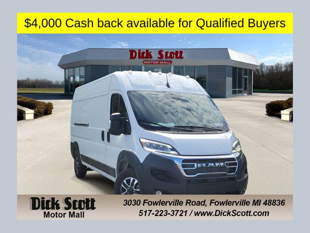 2026 RAM ProMaster 2500 RAM PROMASTER 2500 SLT CARGO VAN HIGH ROOF 159 WB