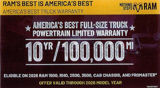 2026 RAM ProMaster 2500 RAM PROMASTER 2500 SLT CARGO VAN HIGH ROOF 159 WB