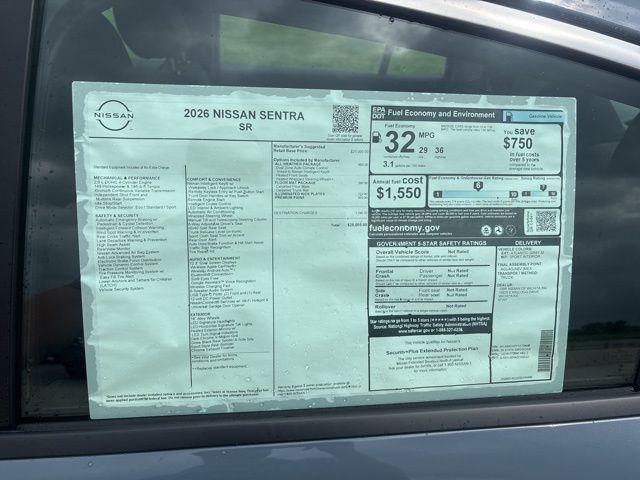2026 Nissan Sentra SR
