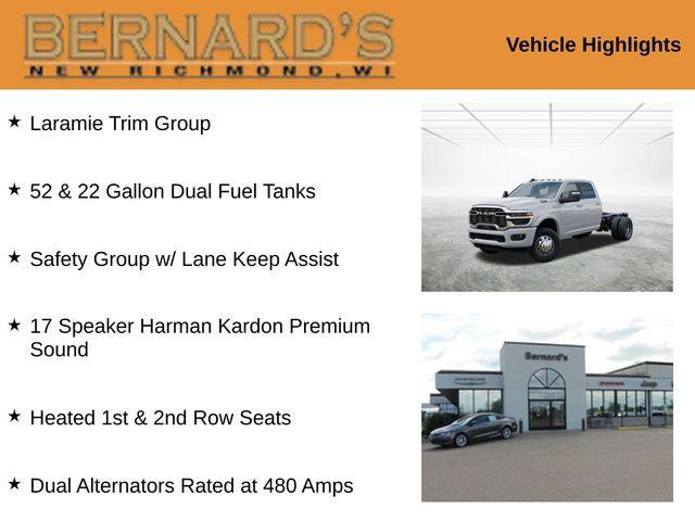 2026 RAM Ram 3500 Chassis Cab RAM 3500 BIG HORN CREW CAB CHASSIS 4X4 60 CA