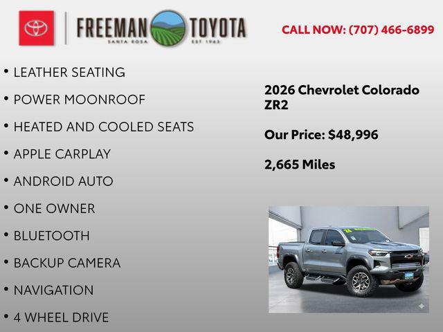2026 Chevrolet Colorado ZR2, 4WD