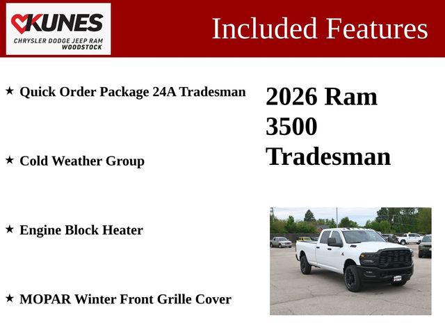 2026 RAM Ram 3500 RAM 3500 TRADESMAN CREW CAB 4X4 8 BOX