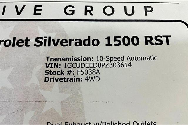 2023 Chevrolet Silverado 1500 4WD Crew Cab Short Bed RST