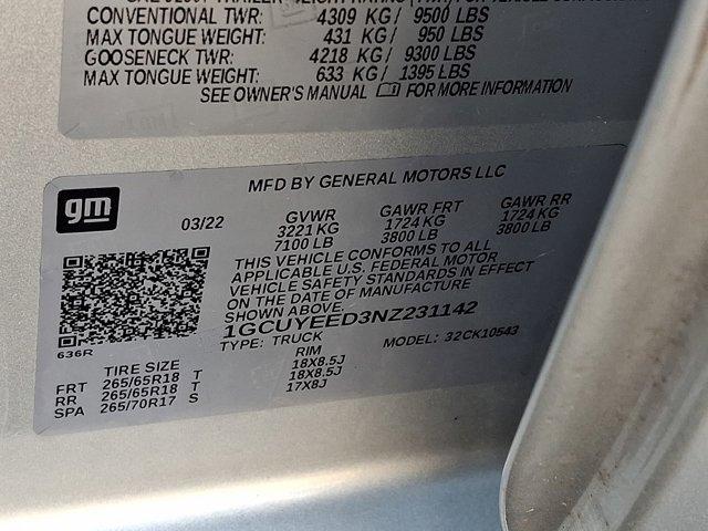 2022 Chevrolet Silverado 1500 4WD Crew Cab Short Bed RST
