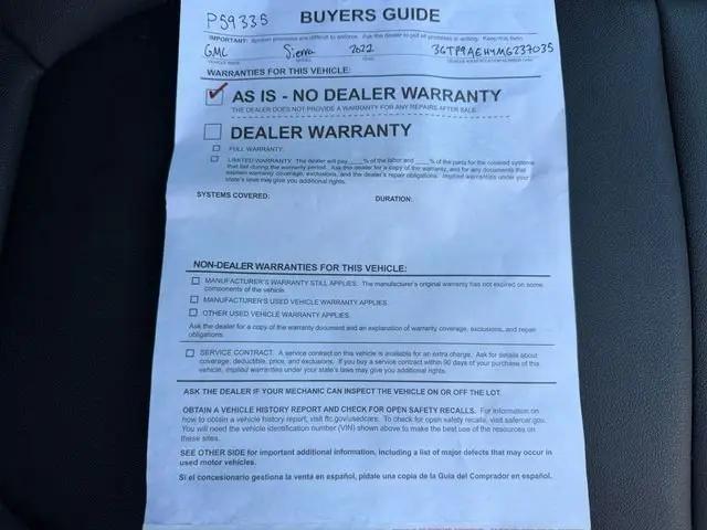 2021 GMC Sierra 1500 4WD Crew Cab Standard Box