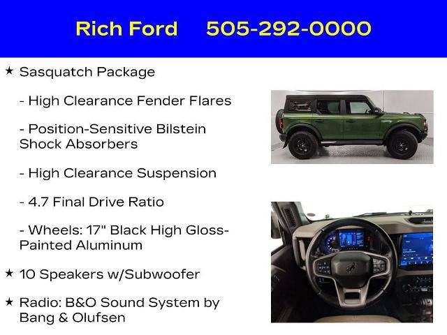 2023 Ford Bronco Wildtrak