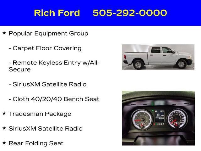2023 Ram 1500 Classic Tradesman Crew Cab 4x2 5'7" Box