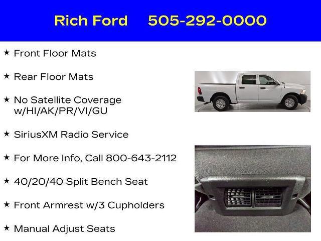2023 Ram 1500 Classic Tradesman Crew Cab 4x2 5'7" Box