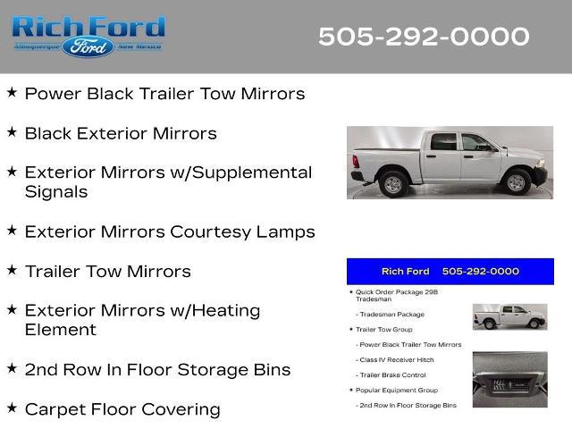 2023 Ram 1500 Classic Tradesman Crew Cab 4x2 5'7" Box