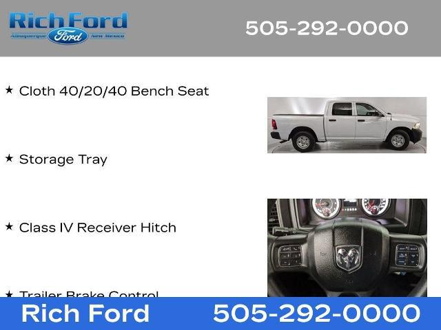 2023 Ram 1500 Classic Tradesman Crew Cab 4x2 5'7" Box