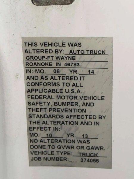 2014 Chevrolet Express Work Van