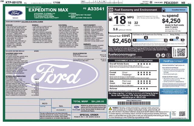 2023 Ford Expedition Platinum MAX