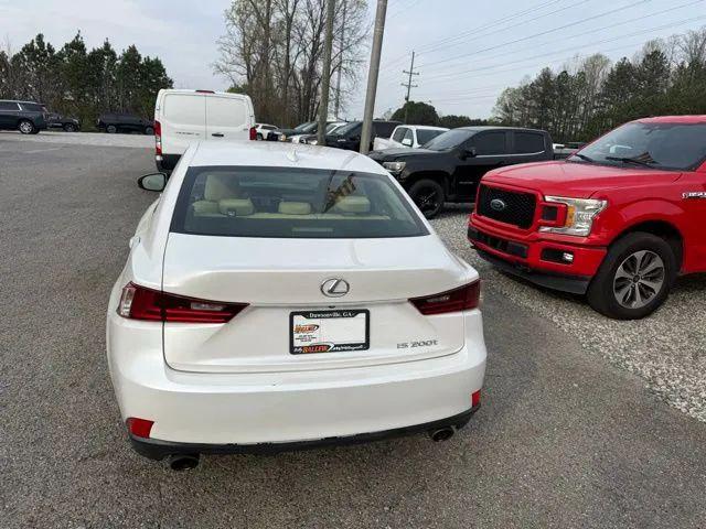 2016 Lexus IS 200t 200t