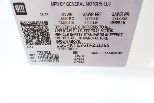 2026 Chevrolet Silverado 3500HD Crew Cab, Long Bed, LT Dual Rear Wheel, RWD