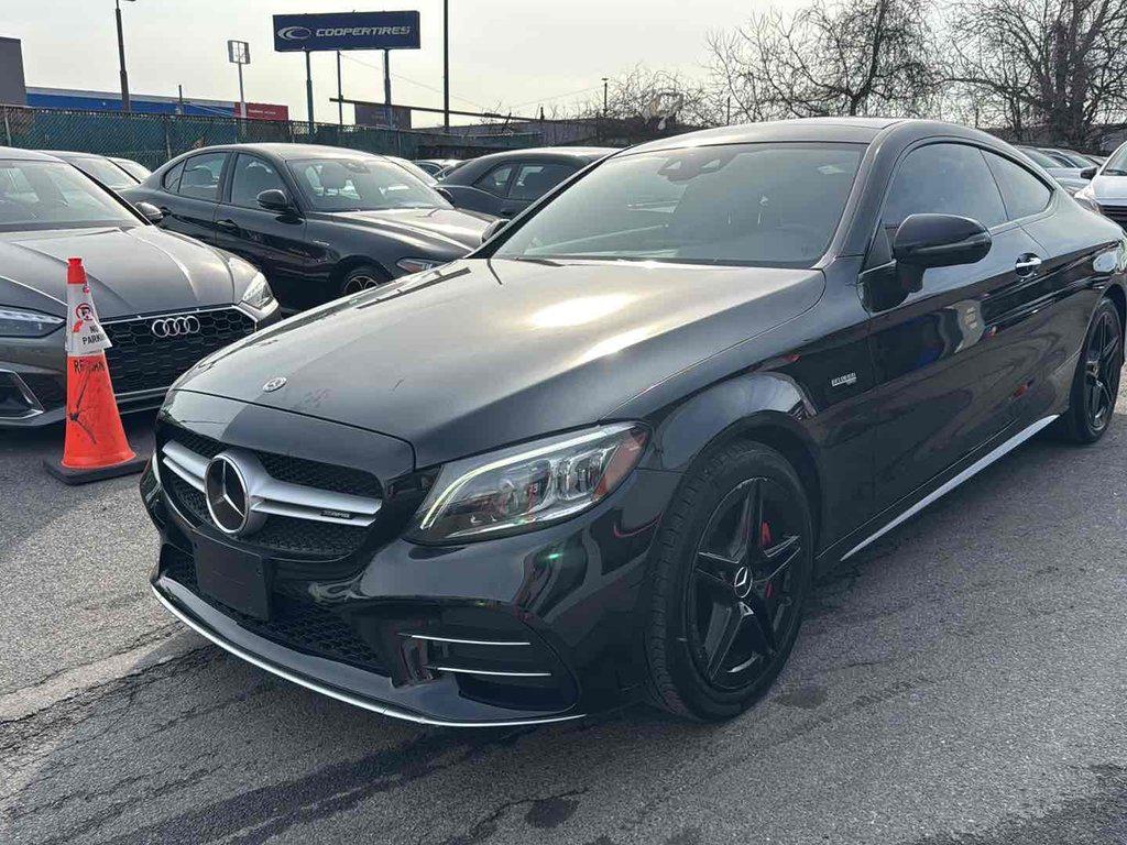 Black 2020 Mercedes-Benz C-Class AMG C 43 Coupe 4MATIC Coupe All-Wheel Drive Automatic