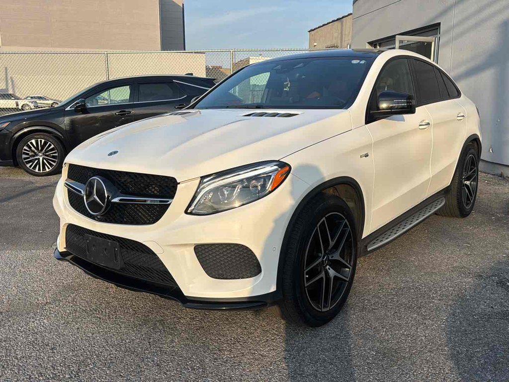 Polar White 2019 Mercedes-Benz GLE AMG GLE 43 Coupe 4MATIC SUV / Crossover All-Wheel Drive Automatic