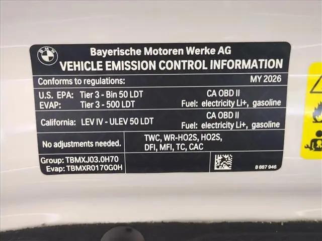 2026 BMW X5 xDrive50e