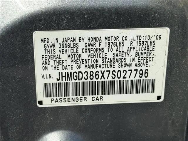 2007 Honda Fit Sport