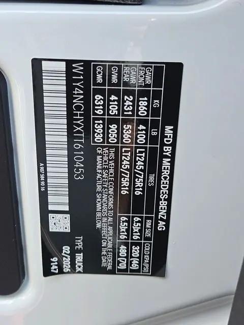2026 Mercedes-Benz Sprinter 2500 High Roof 4-Cyl Diesel HO