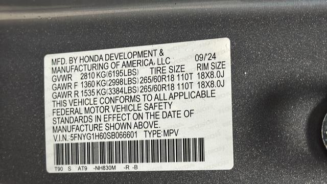 2025 Honda Pilot TrailSport