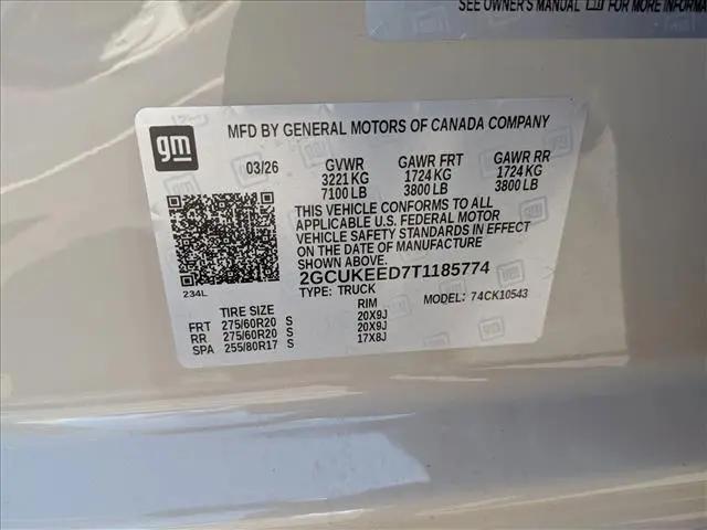 2026 Chevrolet Silverado 1500 4WD Crew Cab Short Bed RST