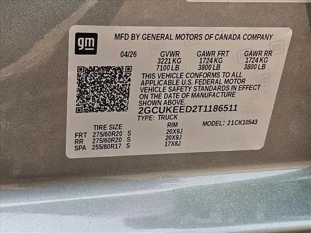 2026 Chevrolet Silverado 1500 4WD Crew Cab Short Bed RST