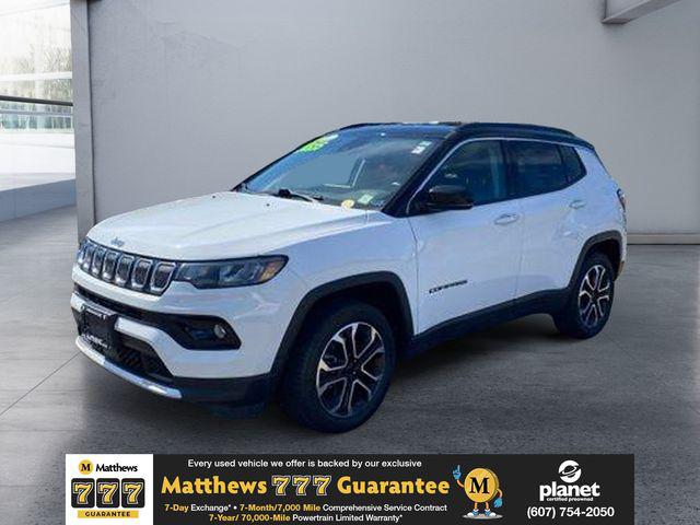 2022 Jeep Compass Limited 4x4 for sale in Vestal, NY