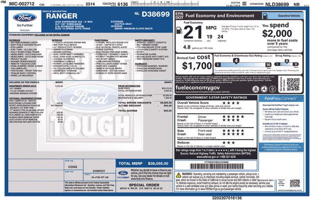 2022 Ford Ranger XLT