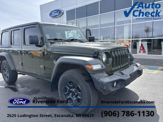 2023 Jeep Wrangler 4-Door Sport 4x4 for sale in Escanaba, MI