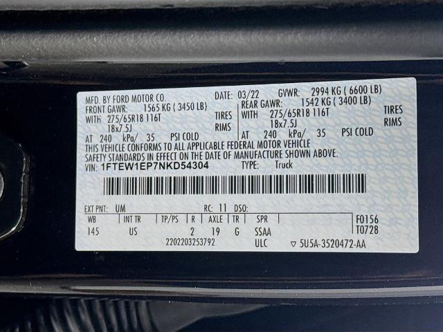 2022 Ford F-150 XLT