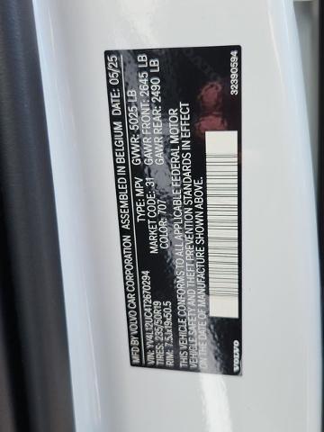 2026 Volvo XC40 Plus, B5 AWD Gas (mild hybrid), Dark
