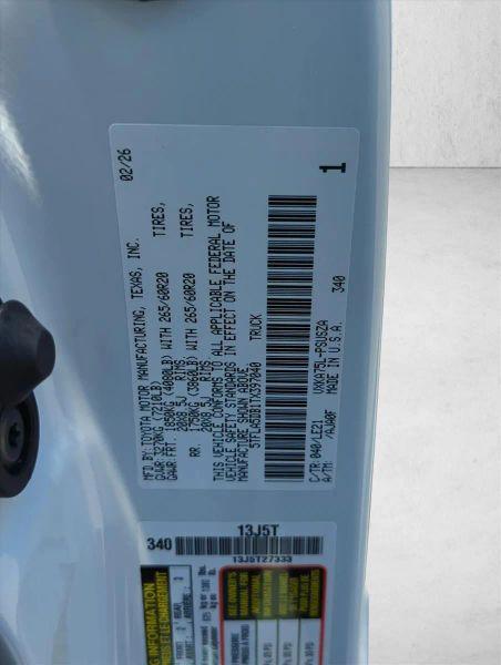 2026 Toyota Tundra SR5 CrewMax 5.5' Bed