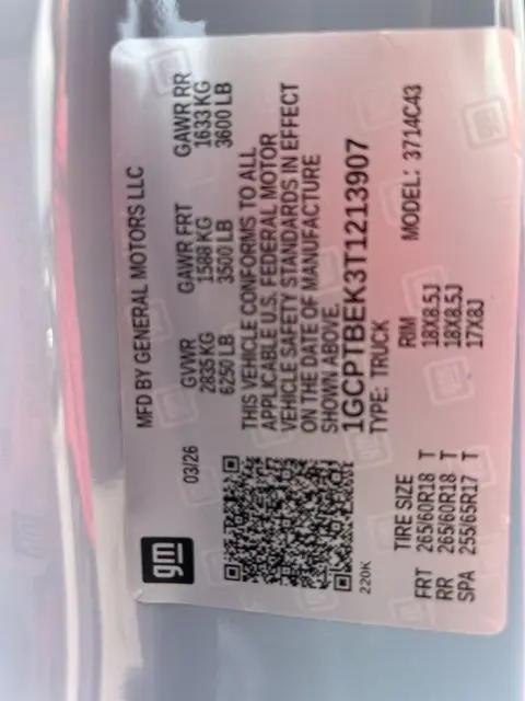 2026 Chevrolet Colorado WT, 4WD
