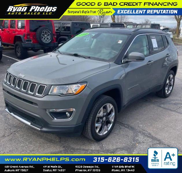 2019 Jeep Compass Limited 4x4 for sale in Sodus, NY