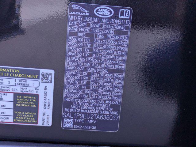 2026 Land Rover Range Rover Sport P360 SE