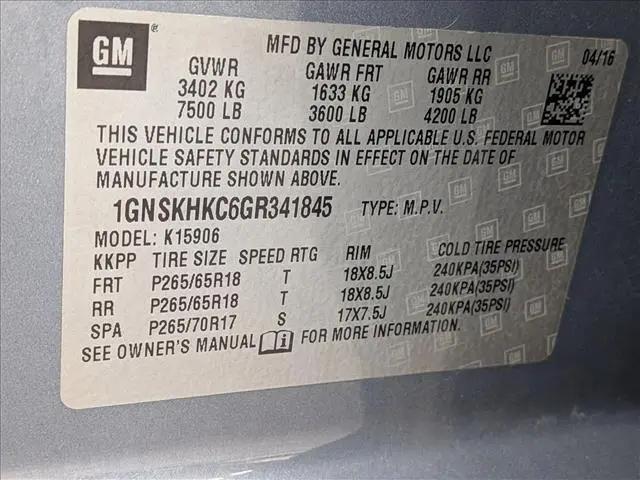 2016 Chevrolet Suburban LT