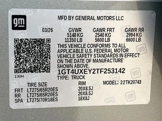 2026 GMC Sierra 2500HD Crew Cab, Standard Bed, Denali Ultimate, 4WD