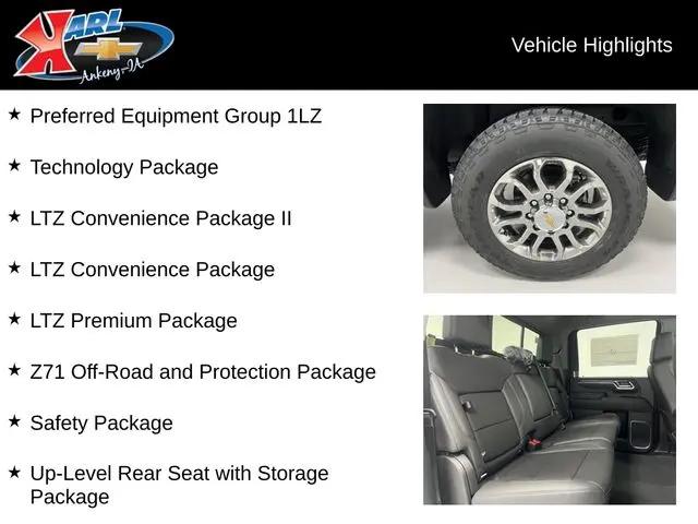 2026 Chevrolet Silverado 2500HD Crew Cab, Standard Bed, LTZ, 4WD