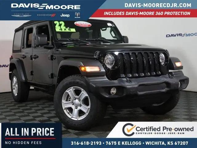2022 Jeep Wrangler Unlimited Sport S 4x4 for sale in Wichita, KS