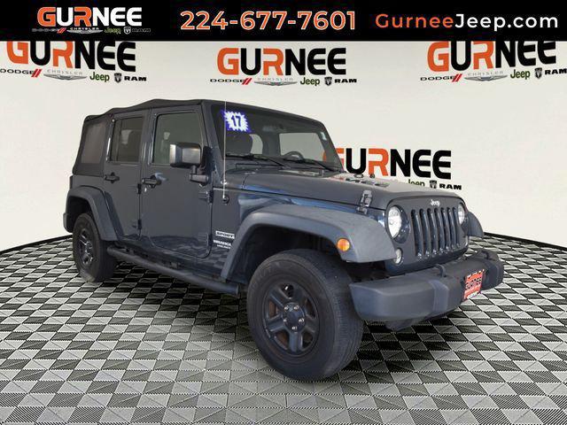 2017 Jeep Wrangler Unlimited Sport 4x4 for sale in LIBERTYVILLE, IL
