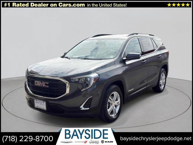 Graphite Gray Metallic 2020 GMC Terrain SLE AWD SUV / Crossover Four-Wheel Drive Automatic